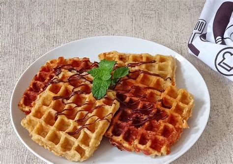 Resep Roti Keju Waffle Oleh Febry Caturia Cookpad