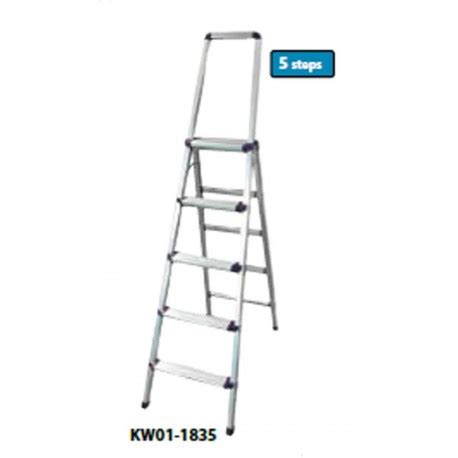 Krisbow Kw Step Ladder W Hdl Step M Aluminum