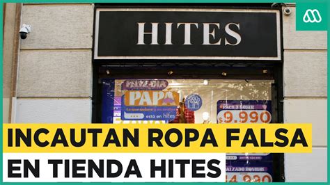 Incautan ropa falsa de tienda Hites Marcas denunciaron imitación de