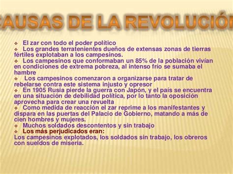 Causas De La Revolucion Rusa De 1917 Resumen - conocer chicas barcelona