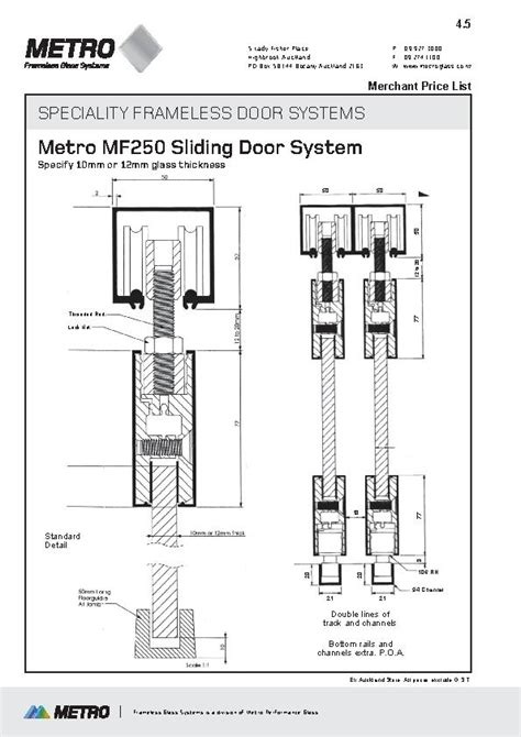 Glass Door Details Dwg - Home Design Ideas