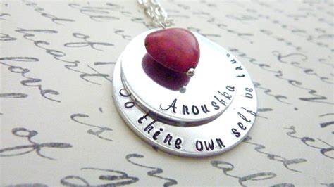 Inspirational Jewelry Necklace Personalized Inspiration - Etsy