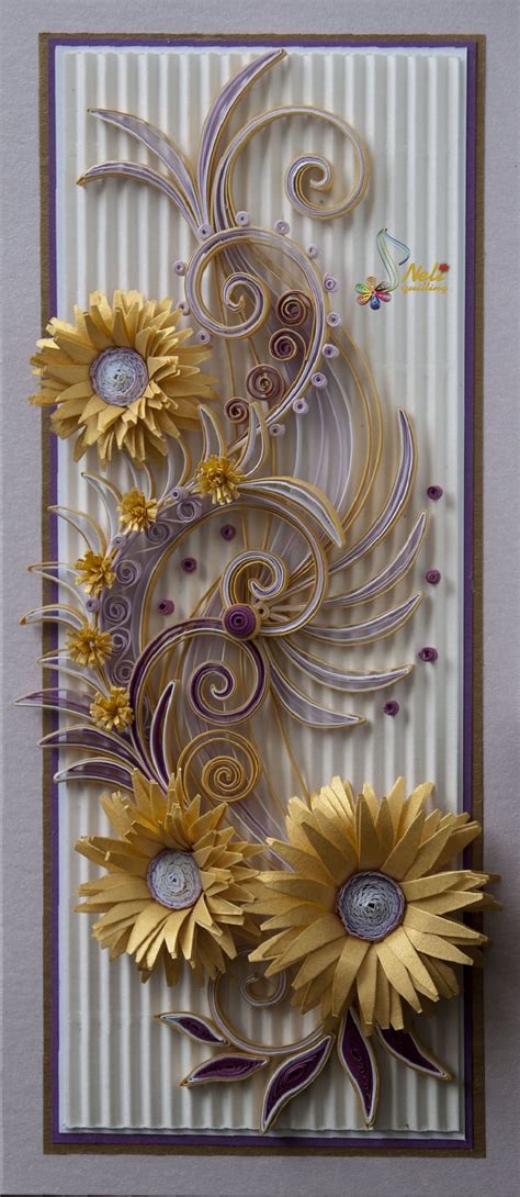 Quilling Card Neli Quilling Quilling Paper Craft Paper Crafts