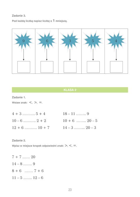 Karty Pracy Z Edukacji Matematycznej Dla Uczni W Ze Specjalnymi Potrzebami