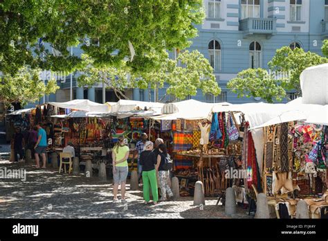 Market Stalls In Green Market Square Cbd Cape Town Western Cape