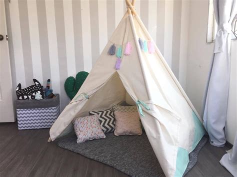 Teepee Casita Para Niños Tienda De Campaña Tipi Infantil 1 495 00