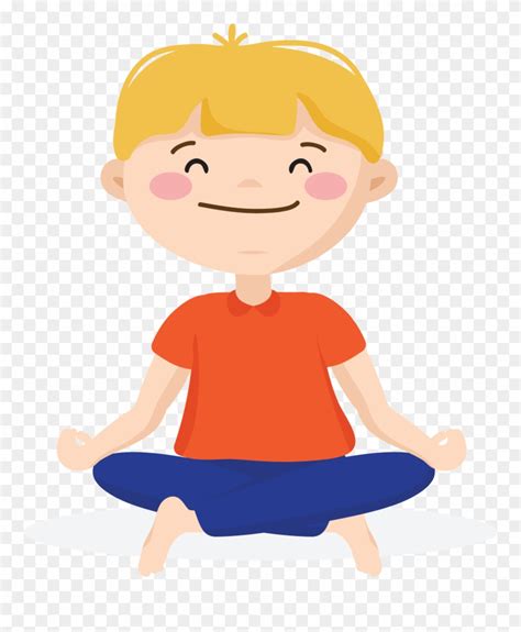 Download Mindfulness, Breathing Techniques, Heart-centered Living, - Boy Mindfulness Clipart ...