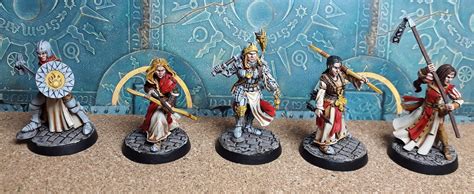 Sisters Of Sigmar From Heresylabs Complete Warband Painted Incredible