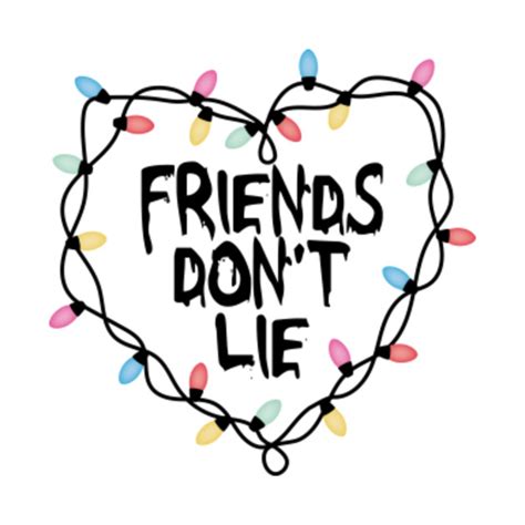 Free Stranger Things Friends Don T Lie Svg Svg Png Eps Dxf File