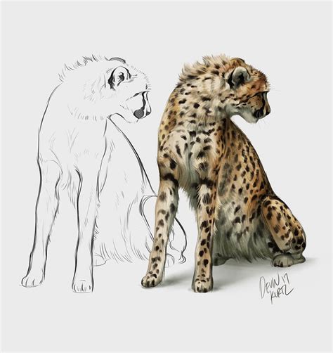 Status By Tamberella On Deviantart Animal Art Cheetah Drawing