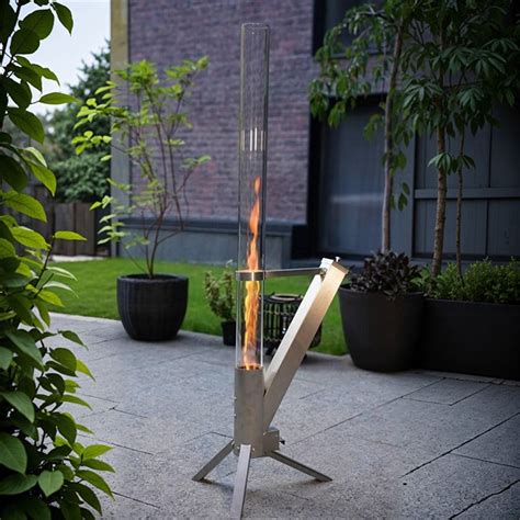 China Customized Glass Flue Patio Stove Good Price Glass Flue Patio