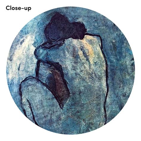 Blue Nude By Pablo Picasso Art Print Etsy