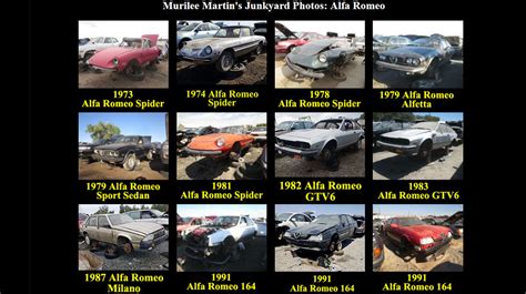 Murilee Martin S Junkyard Finds Treasures And Gems Alfa Romeo