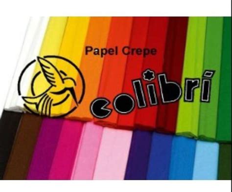 10 Pliegos Papel Crepe Colibrí 50cm X 2mts Colores Surtidos Meses