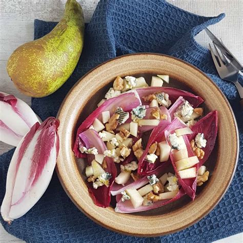 Roodlofsalade Met Blauwe Kaas Culi Sandra