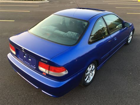 Electron Blue Honda Civic Si Just Sold For Big Cash Honda Tech