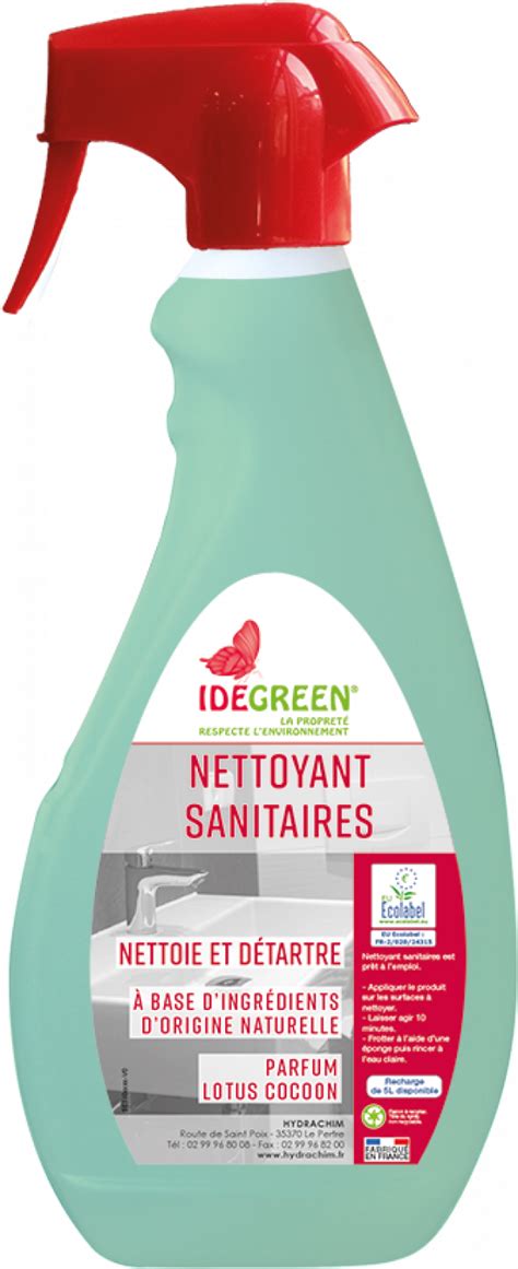 Nettoyant Sanitaires Ecolabel Hydrachim