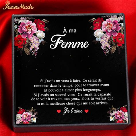 Jessemade Fr Ma Femme Carte Avec Coffre Cadeau