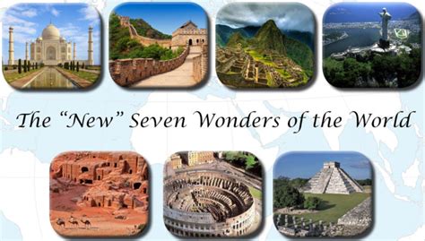 7 New Wonders Of The Modern World The Wander Traveler