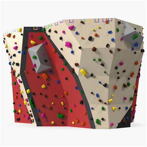 Bouldering Wall 3d Model 39 3ds Blend C4d Fbx Max Ma Lxo Obj