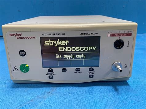 STRYKER ENDOSCOPY 40L HIGH FLOW INSUFFLATOR 620 040 001 EBay