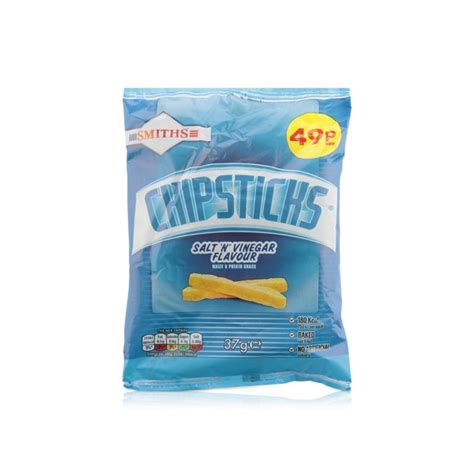 Smiths Salt And Vinegar Flavour Chipsticks 37g Waitrose Uae And Partners