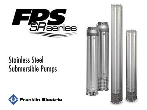 Franklin Electric FPS Series Submersible Pumps - Rural Irrigation ...