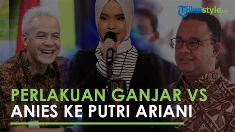 BEDA Perlakuan Ganjar Pranowo Anies Baswedan Ke Putri Ariani Tapi