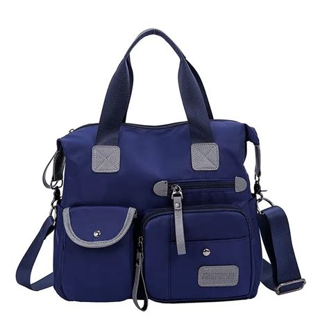 Bolsa Para Mujer Impermeable Viaje Nylon Tote Crossbody Bandolera