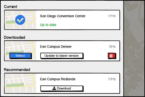 Offline Maps – UI Patterns for Map Applications