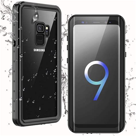 Temdan à prova d água Samsung Galaxy S9 Case Claro Qualidade de Som