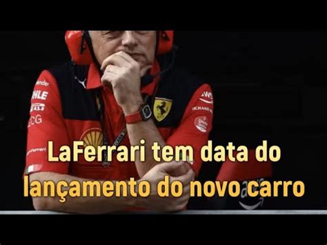 Tem Data Ferrari Marca O Dia De Lan Ar O Seu Novo Carro Sauber