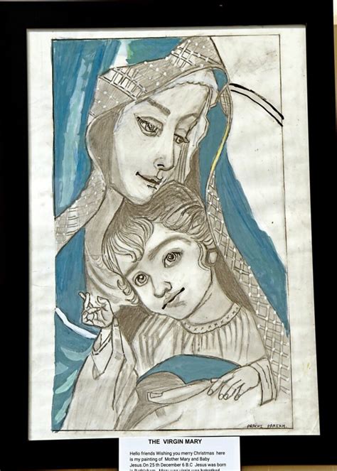 The Virgin Mary Prachi Portraits And Arts