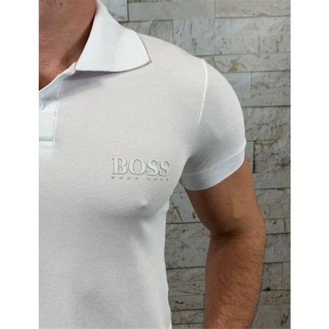 Camiseta Polo Malha Piquet Unisex Passeio Marcas Hugo Boss Shopee Brasil