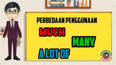 Belajar Bahasa Inggris Penggunaan Much Many A Lot Of YouTube