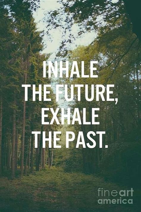 Inhale The Future Exhale The Past Painting By Ella Harrison Pixels