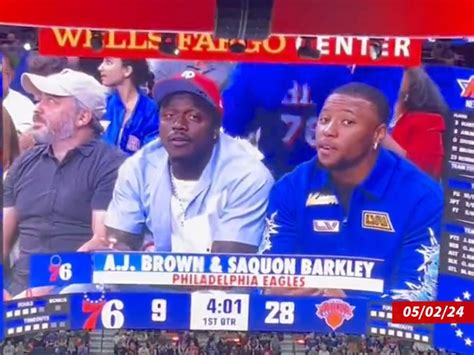 Saquon Barkley Claps Back At Angry NY Fans After Attending Sixers