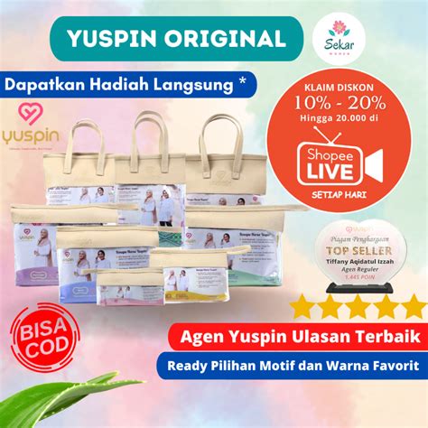 Jual Yuspin Pembalut Kain Reguler Komplit Day Night Super Night Teen