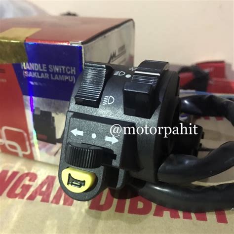 Jual Handle Switch Holder Saklar Lampu Kiri Honda Win 100 Win100 Baru