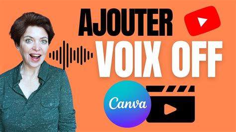 Ajouter Une Voix Off Sur Une Vid O Canva Youtube