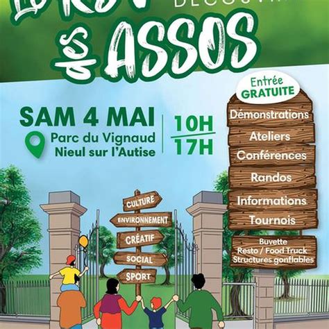 LE RDV DES ASSOS Rives dAutise Pays de Fontenay Vendée Tourist Office