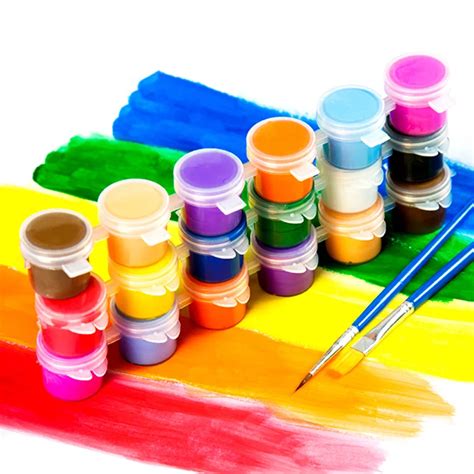 6 Colors Eco Friendly Acrylic Diy Handmade Painting Art Materials