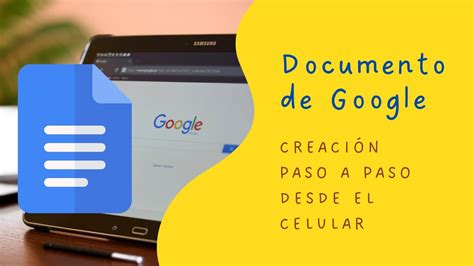 Crear Documento De Google Youtube