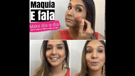 Maquia E Fala Meu Primeiro Tutorial De Make Para Dia A Dia E Videos