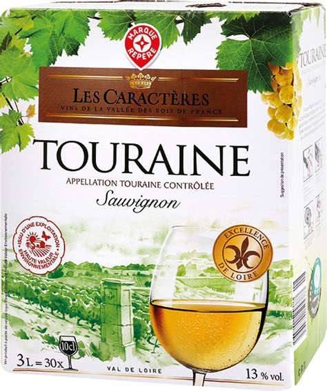 Vin Aop Touraine Sauvignon Les CaractÈres Eleclerc