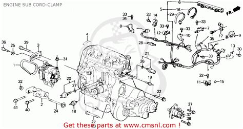 1989 Honda Civic Engine Diagram