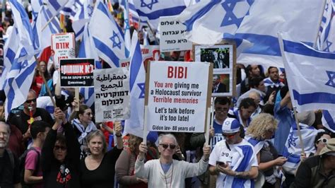 VIDEOS 700 Mil Personas Protestan En Israel Contra La Reforma De