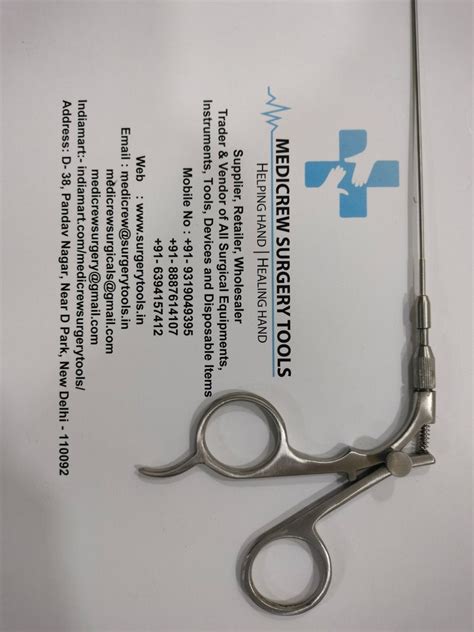 Stainless Steel Hysteroscopy Urology Biopsy For Hospital At Rs 3500