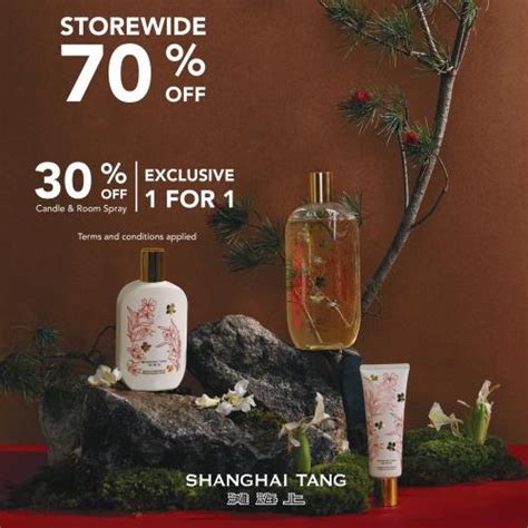 Shanghai Tang Year End Sale At Mitsui Outlet Park Valid Until 31 Dec 2022