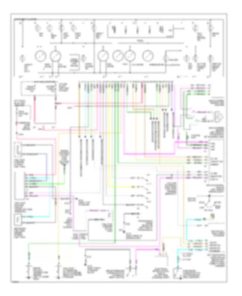 Instrument Cluster Chevrolet Pickup C1500 1998 System Wiring Diagrams Wiring Diagrams For Cars